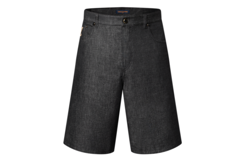 LV Chambray Shorts Black