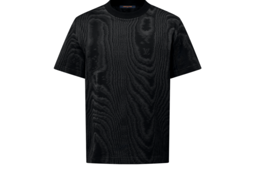 LV Jersey Jacquard T-Shirt Black
