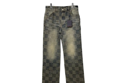 Louis Vuitton Mosaic Wash Denim Pants