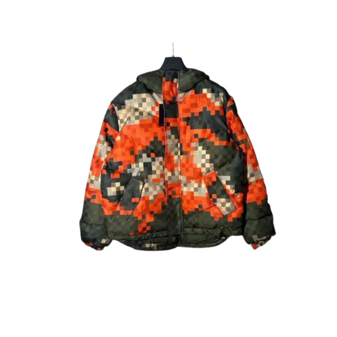 LV Camouflage Puffer Jacket 2026 | Drip Kickz LV Camouflage Puffer Jacket