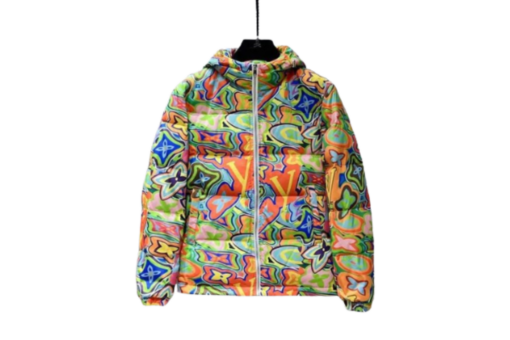 LV Puffer Jacket Multicolor