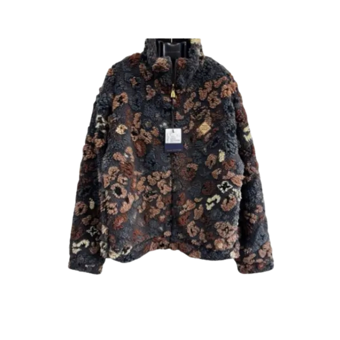 LV Reversible Fleece Blouson LV Leo Motif Jacket Multicolor 2026 | Drip Kickz LV Reversible Fleece Blouson LV Leo Motif Jacket Multicolor
