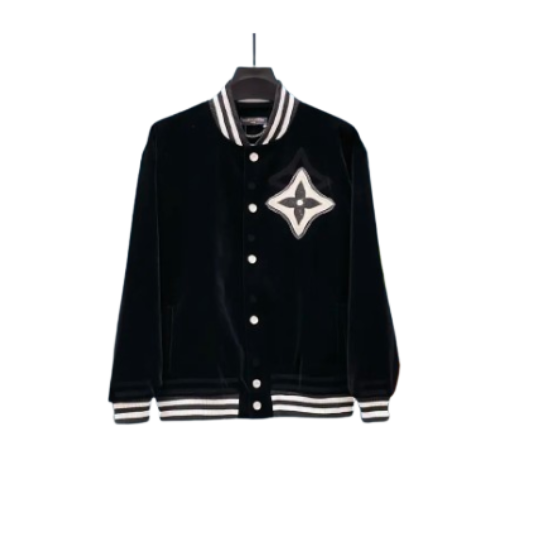 LV Blouson Jacket Black/White 2026 | Drip Kickz LV Blouson Jacket Black/White