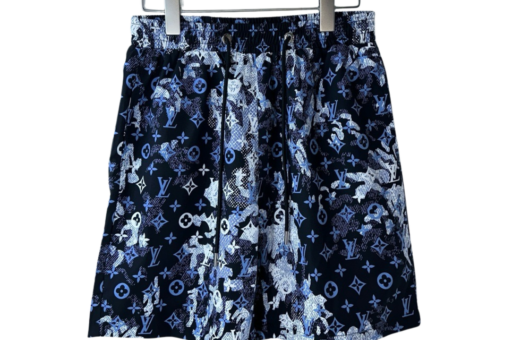 LV Monogram Swim Shorts Black