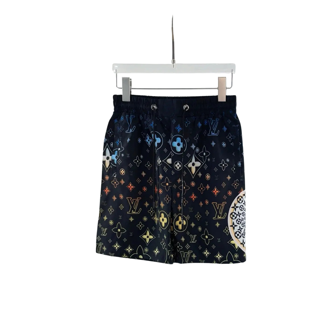 LV Monogram Swim Shorts Black 2026 | Drip Kickz LV Monogram Swim Shorts Black