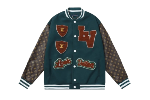 Louis Vuitton Atelier Fight Camp Varsity Jacket Green