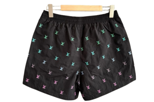 LV Blason Gradient Embroidered Swim Shorts