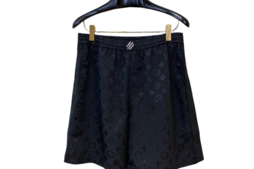 LV Monogram Moire Jacquard Silk Shorts