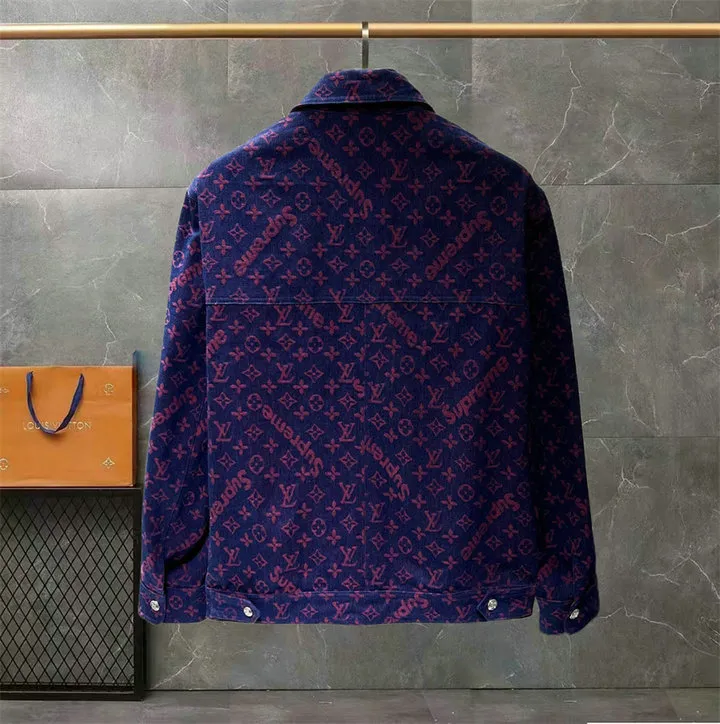 LV Denim Jacket Black 2026 | Drip Kickz LV Denim Jacket Black - Image 2