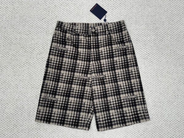 LV Shorts Black Check 2026 | Drip Kickz LV Shorts Black Check