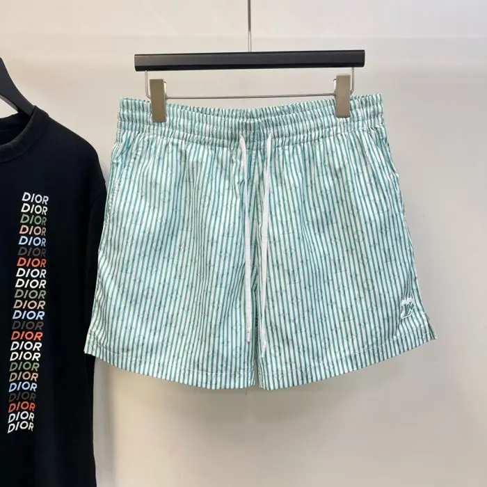 LV Checked Monogram Swim Shorts Baby Blue 2026 | Drip Kickz LV Checked Monogram Swim Shorts Baby Blue - Image 2