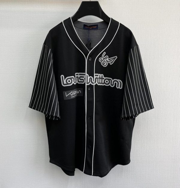 LV Baseball Jersey Black 2026 | Drip Kickz LV Baseball Jersey Black