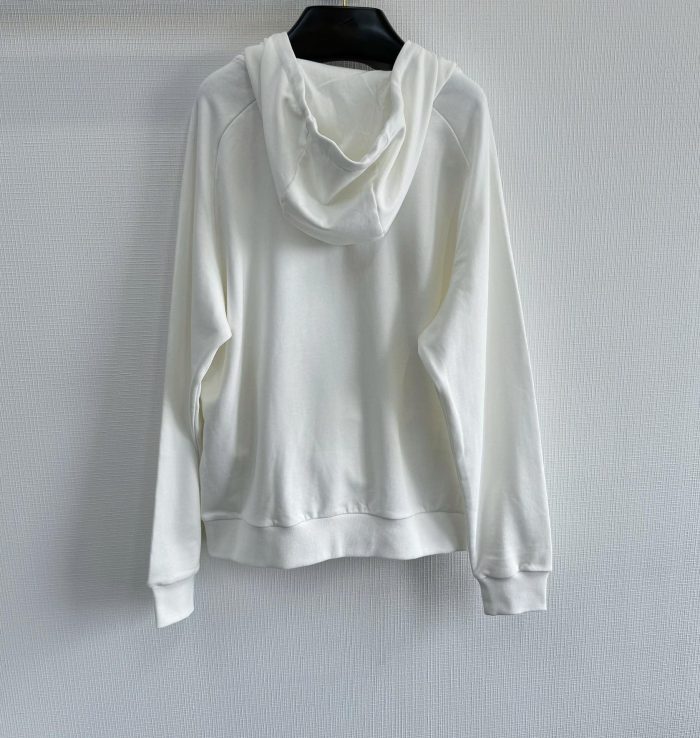 LV Hoodie White 2026 | Drip Kickz LV Hoodie White - Image 2