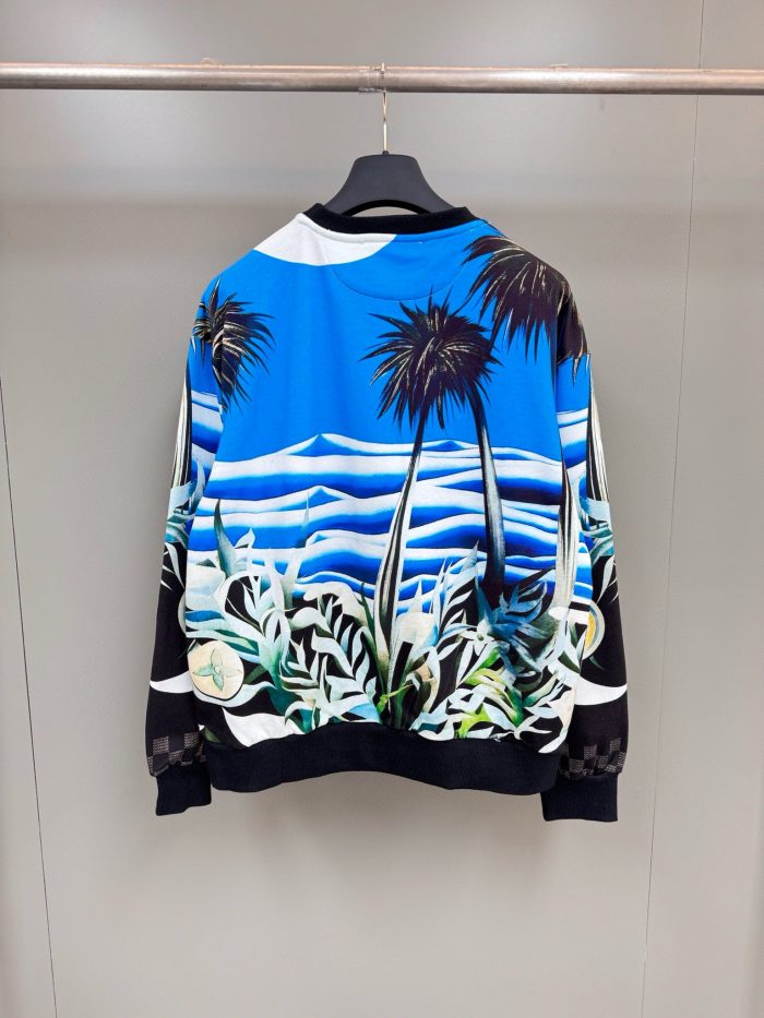 LV Sweater Sea Print 2026 | Drip Kickz LV Sweater Sea Print - Image 2