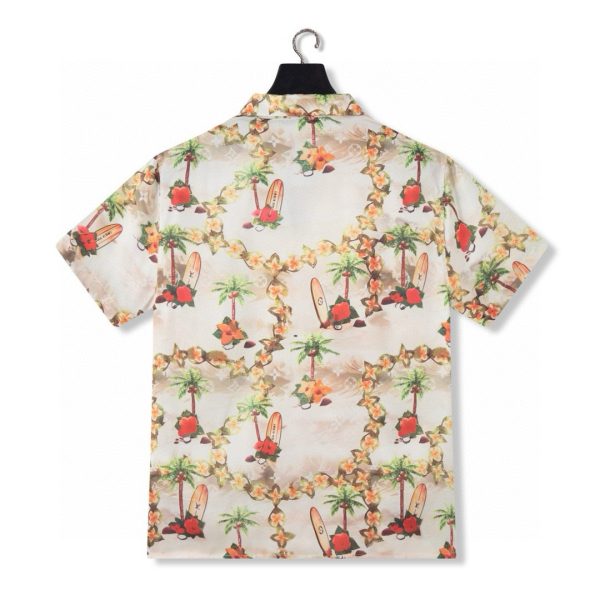 LV Monogram Short Sleeved Floral Print 2026 | Drip Kickz LV Monogram Short Sleeved Floral Print - Image 2