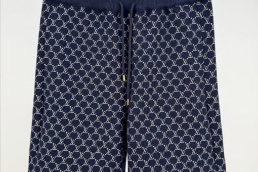 LV Double Face Cotton Jersey Shorts
