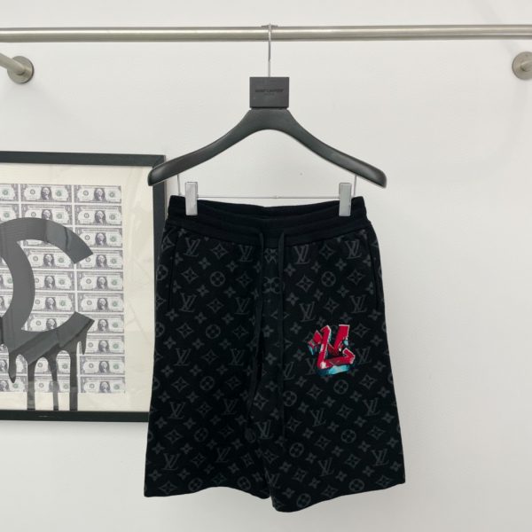 LV Shorts Black 2026 | Drip Kickz LV Shorts Black