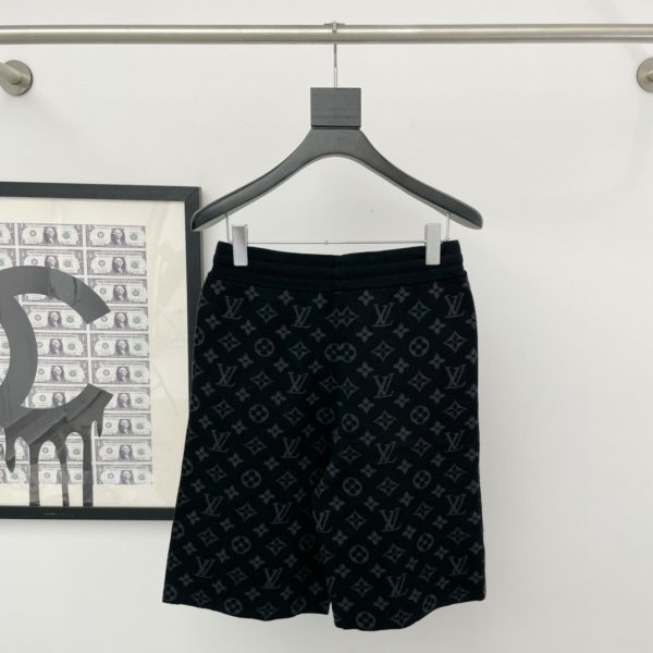 LV Shorts Black 2026 | Drip Kickz LV Shorts Black - Image 2