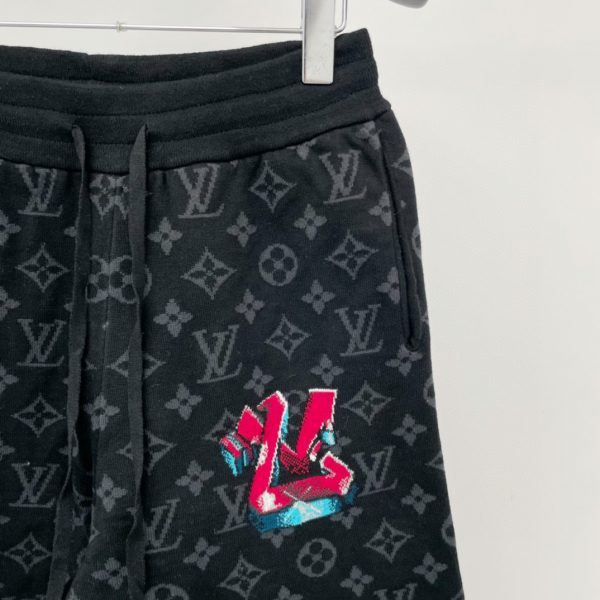 LV Shorts Black 2026 | Drip Kickz LV Shorts Black - Image 3