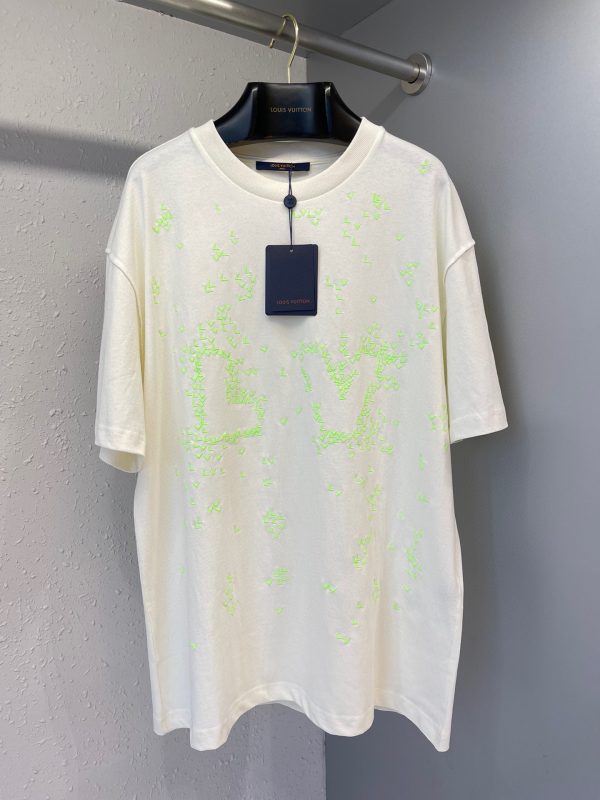 LV T-Shirt White 2026 | Drip Kickz LV T-Shirt White - Image 3