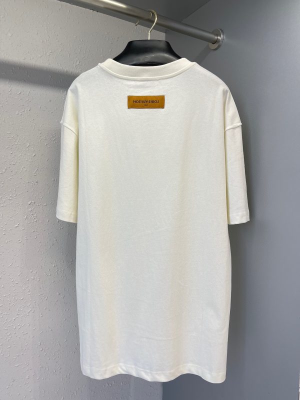 LV T-Shirt White 2026 | Drip Kickz LV T-Shirt White - Image 2