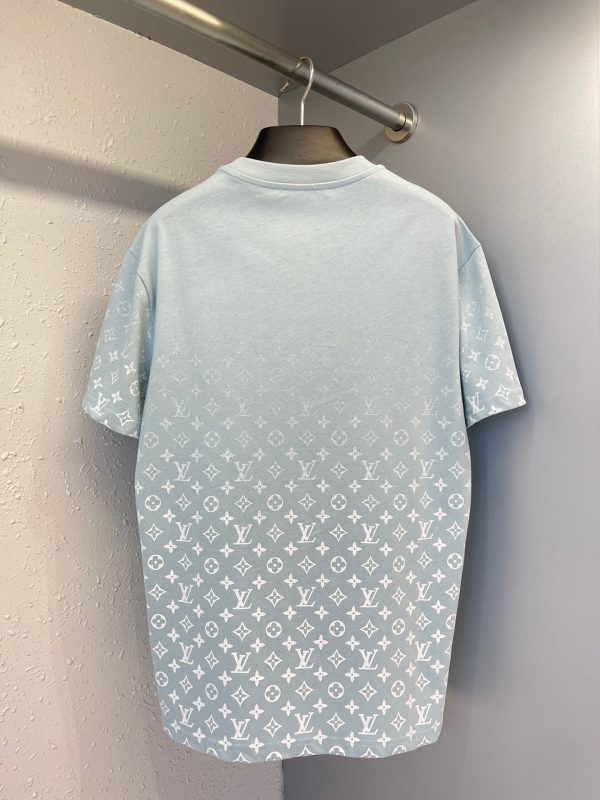 LV Monogram Gradient T-shirt Grey 2026 | Drip Kickz LV Monogram Gradient T-shirt Grey - Image 2