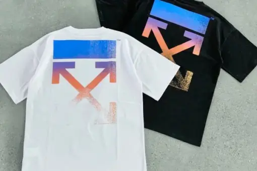 Off-White T-shirt White Black
