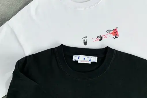 Off-White T-shirt White Black