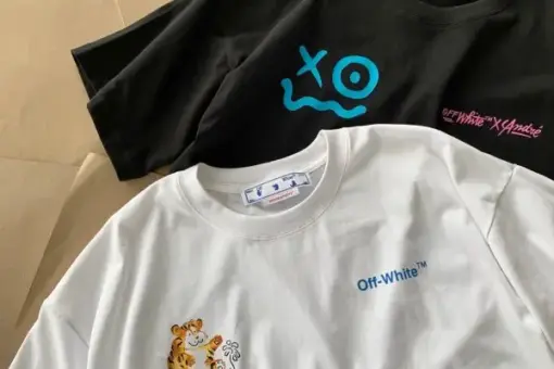 Off-White T-Shirt Black White