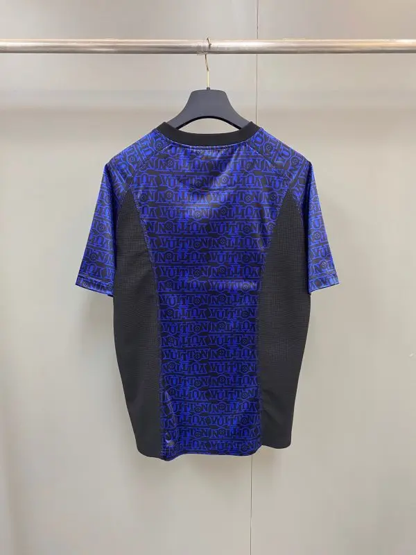 LV T-Shirt Black Blue 2026 | Drip Kickz LV T-Shirt Black Blue - Image 2