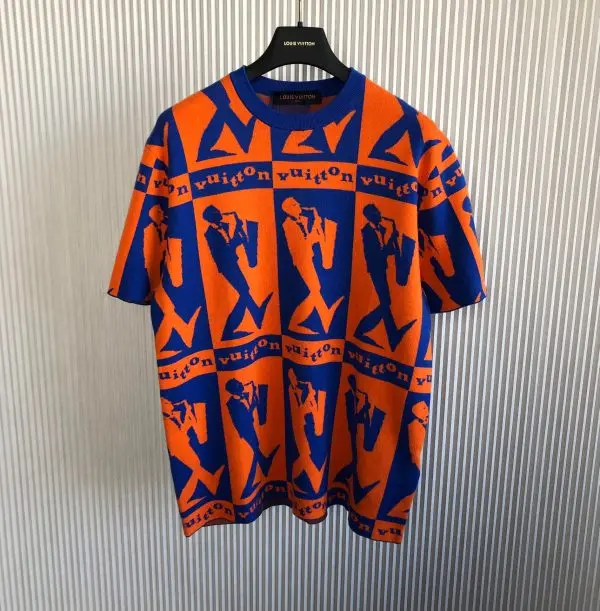 LV Jazz Flyers Short Sleeved T-shirt Orange 2026 | Drip Kickz LV Jazz Flyers Short Sleeved T-shirt Orange - Image 2