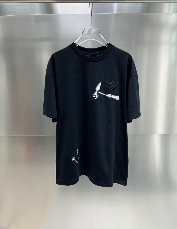 LV T-Shirt Black 2026 | Drip Kickz LV T-Shirt Black - Image 2