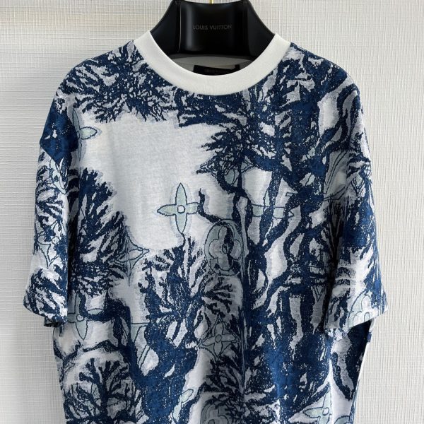 LV Coral Sea Seagrass Ink Wash Full Print Short Sleeve 2026 | Drip Kickz LV Coral Sea Seagrass Ink Wash Full Print Short Sleeve - Image 2