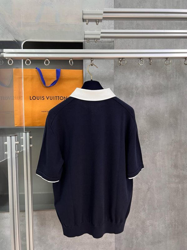 LV Polo T-Shirt Black 2026 | Drip Kickz LV Polo T-Shirt Black - Image 2