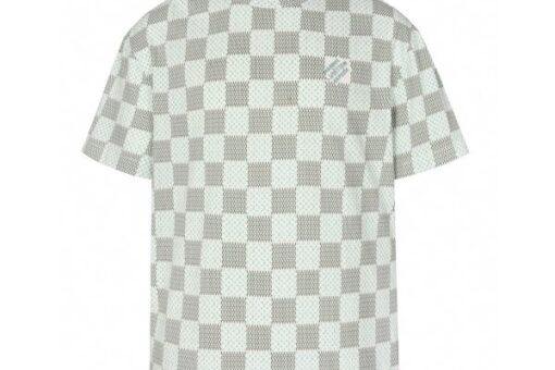 LV T-Shirt Grey Check