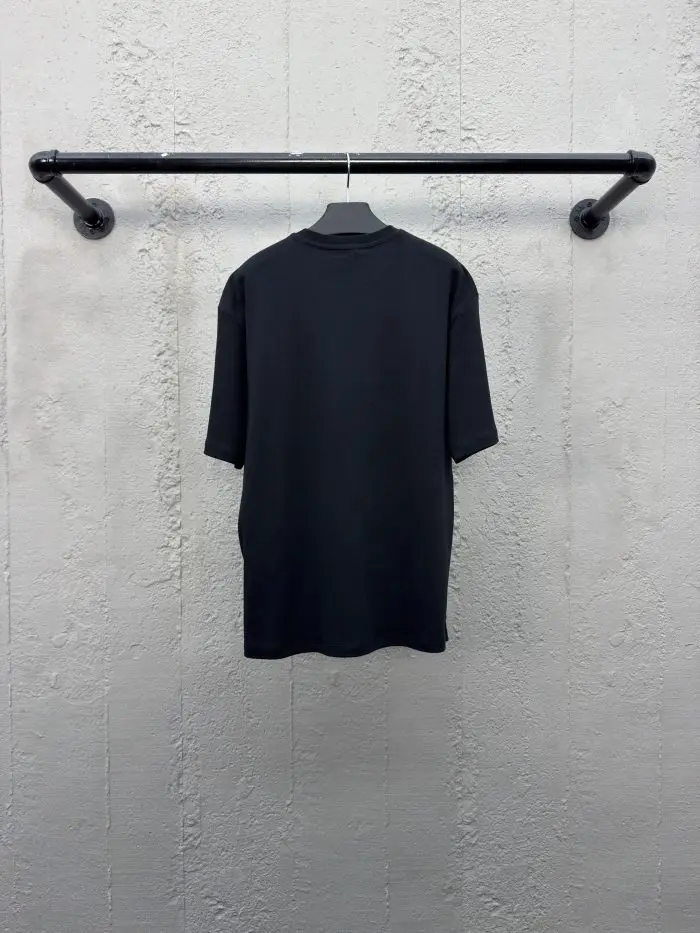 Prada 3D Pocket Monogram T-Shirt Black 2026 | Drip Kickz Prada 3D Pocket Monogram T-Shirt Black - Image 2