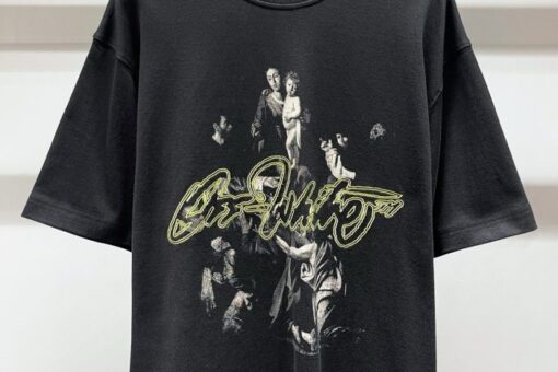 Off-White Black Script Mary Skate T-shirt
