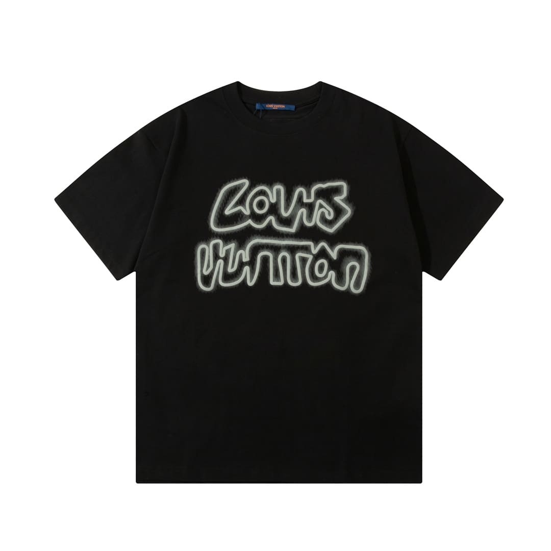 LV T-shirt Black 2026 | Drip Kickz LV T-shirt Black