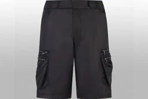 Prada Re-Nylon Bermuda Shorts Black