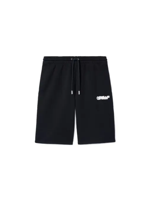 Off-White Black Spray Arrow Sweat Shorts 2026 | Drip Kickz Off-White Black Spray Arrow Sweat Shorts