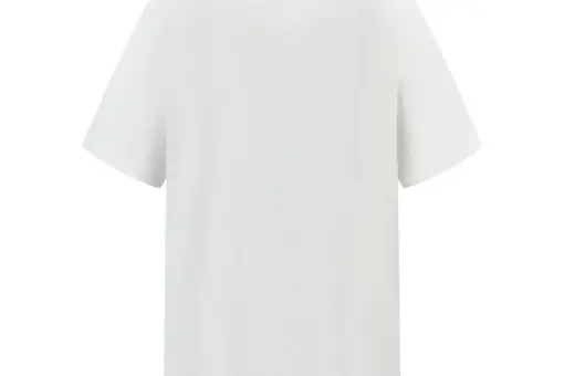 Alternative view of Prada Appliqué Technical Cotton Men T-Shirt White