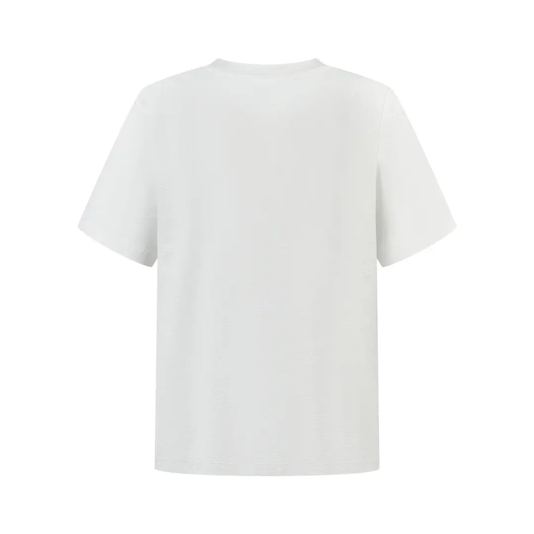 Prada Appliqué Technical Cotton Men T-Shirt White 2026 | Drip Kickz Prada Appliqué Technical Cotton Men T-Shirt White - Image 2