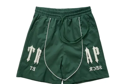 Trapstar Shorts Prominent Graphic Green