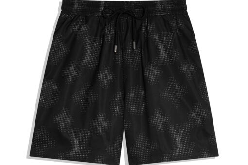 LV Monogram Shorts Black