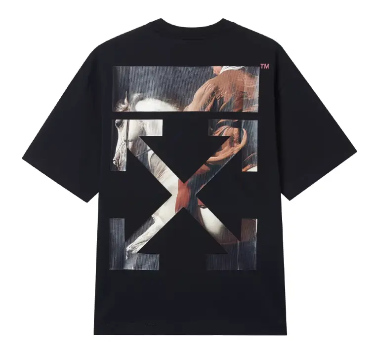 Off-White Caravaggio Arrows T-Shirt Black 2026 | Drip Kickz Off-White Caravaggio Arrows T-Shirt Black - Image 2
