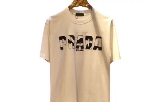Prada Milano Cotton T-Shirt White