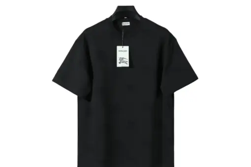 Prada Burberry TB Monogram T-Shirt Black