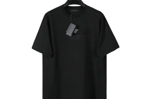 Prada Short-Sleeved T-Shirt Black
