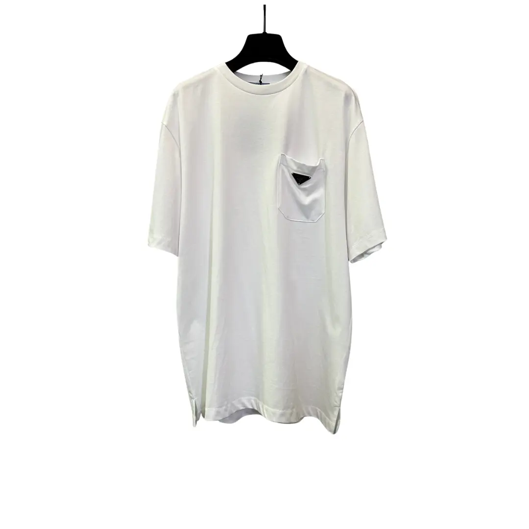 Prada Cotton Jersey T-Shirt White 2026 | Drip Kickz Prada Cotton Jersey T-Shirt White