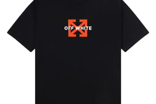 Off-White Single Arrow Slim T-Shirt Minimal Arrow Logo Black